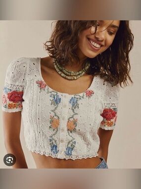 Loveshackfancy Collum top size 6